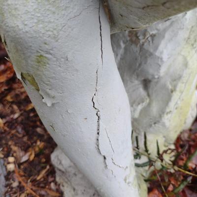 Vintage Concrete Statue- Lounging Maiden