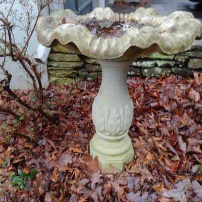 Concrete Bird Bath