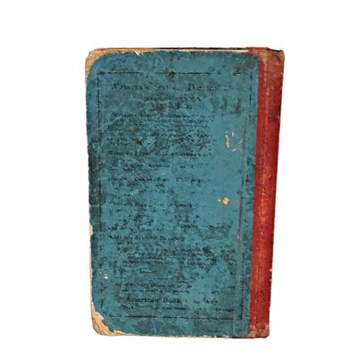 4 Antique Educational Books: Intellectual Arithmatic, Elementary Spelling x 2 & The Normal Mind