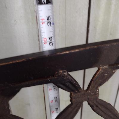 Metal Frame Garden Sitting Bench