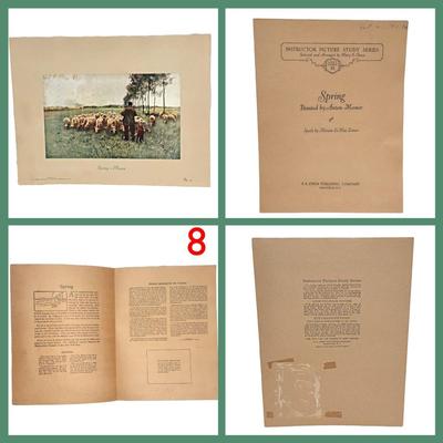 Vintage Great Pictures Children Will Enjoy Portfolio - Art Education Materials