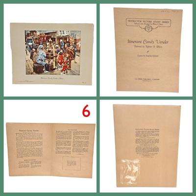 Vintage Great Pictures Children Will Enjoy Portfolio - Art Education Materials