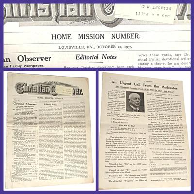 4 Antique Issues of The Christian Observer