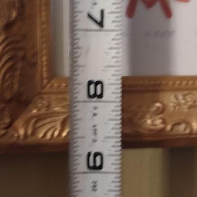 Pair of Chinese Zodiac Framed Wall Decor- Rabbit and Rooster Designs- Signed by Artist