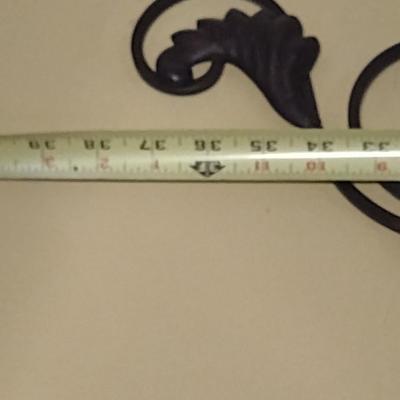 Metal Scroll Design Wall Art