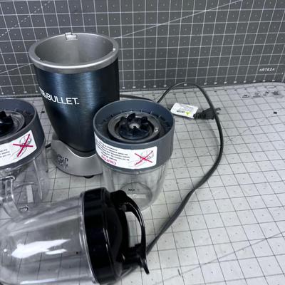 Magic Nutri Bullet. Large with Cups and Blades