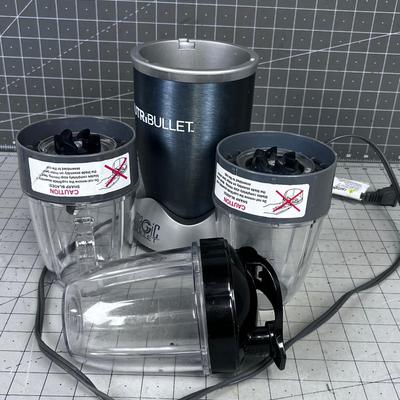 Magic Nutri Bullet. Large with Cups and Blades