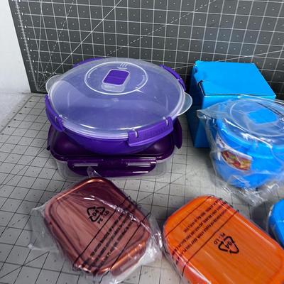 Lock & Lock Food Storage, Mostly New 