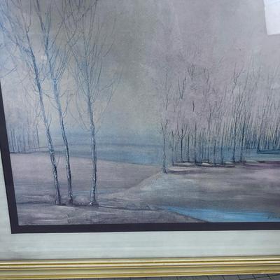 Winter Landscape  Print or Original - Cant Tell. 