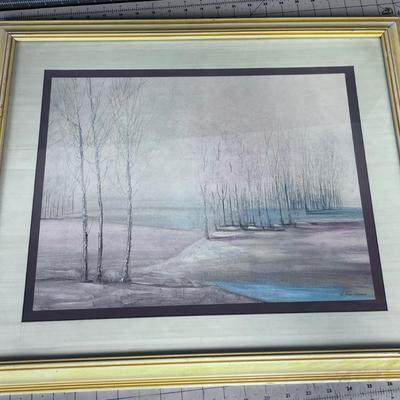 Winter Landscape  Print or Original - Cant Tell. 