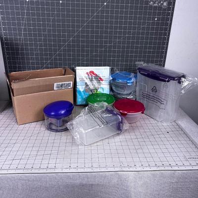 LOCK N LOCK Bowls Plus Pull and Chop 