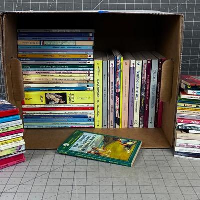 Bankers Box of SCHOLASTIC BOOK  for Grade Schoolers