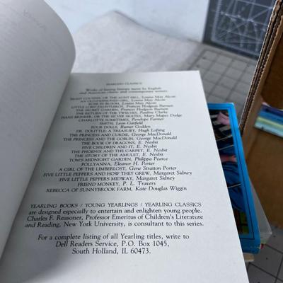 Bankers Box of SCHOLASTIC BOOK  for Grade Schoolers