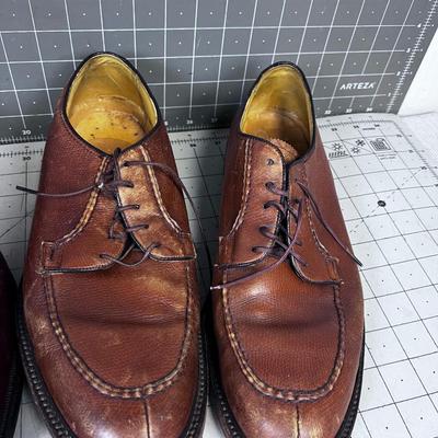 3 Pairs of men's dress Shoes, Mostly Vintage