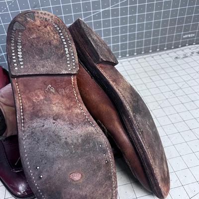 3 Pairs of men's dress Shoes, Mostly Vintage