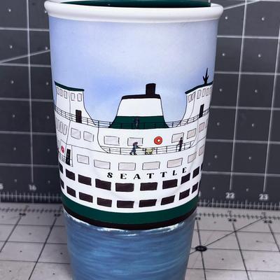 Starbucks SEATTLE FAIRY Travel Mug. COLLECTIBLE