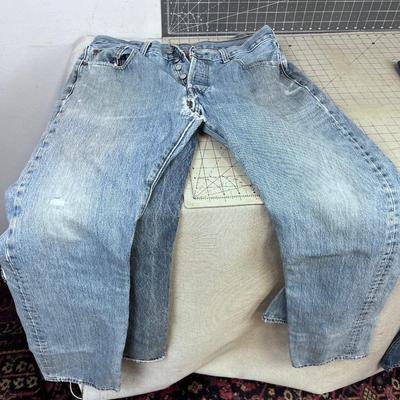 3 Pairs of Used LEVI 501 Jeans 