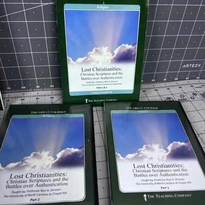 3 Sets of the Great Courses 