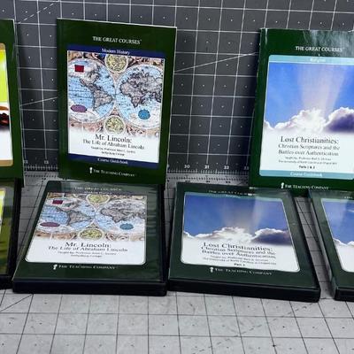 3 Sets of the Great Courses 