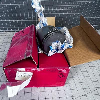 1972 or 1973 NEW Mercedes Benz Pistons (4) New in the Box 