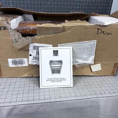 Thomas Pacconi New WINE and Storage New in the Box. 