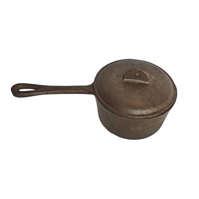 2 Vintage Made in Taiwan Cast Iron Stewpans