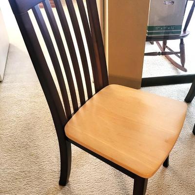 Wood Dinning Table With 4 Chairs