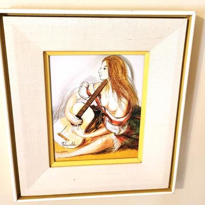 2 Pieces of Vintage Rosa Ponselle Artwork