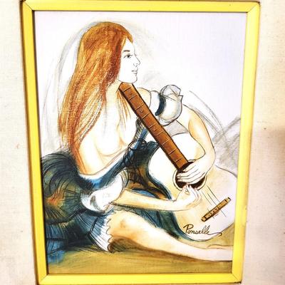 2 Pieces of Vintage Rosa Ponselle Artwork