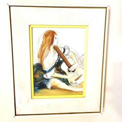 2 Pieces of Vintage Rosa Ponselle Artwork