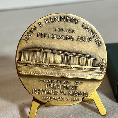 JOHN F. KENNEDY Center For The Performing Arts Medal 1971