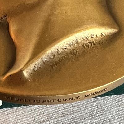 JOHN F. KENNEDY Center For The Performing Arts Medal 1971