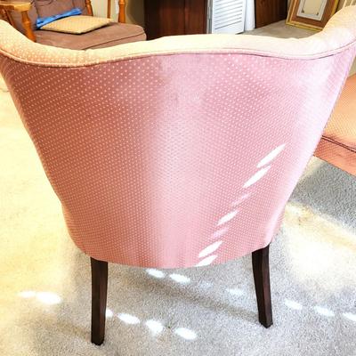 2 Vintage Wing Back Library Chairs