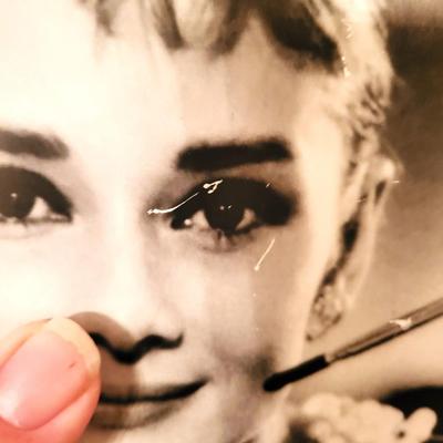 2 Audrey Hepburn Wall Hangings