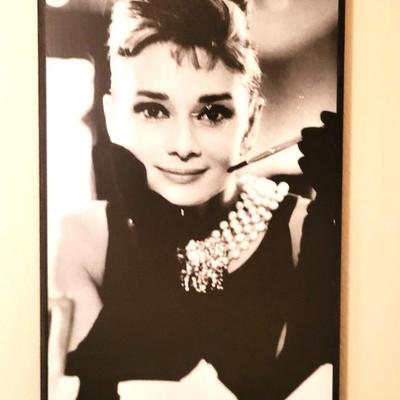 2 Audrey Hepburn Wall Hangings