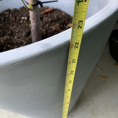 22â€ Plant Pot With Gardenia
