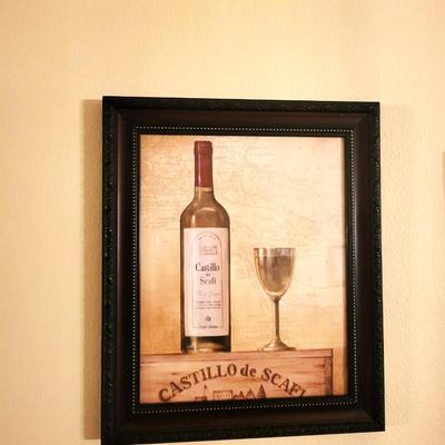 6 Pieces of Home Framed Decor
