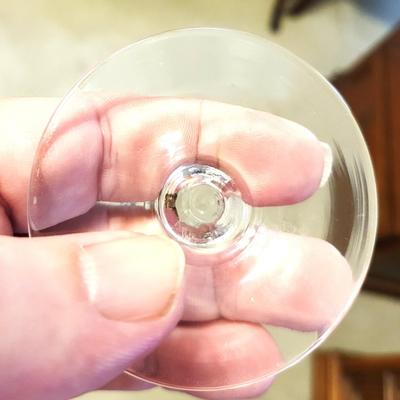 8 Lenox Weatherly Water Glass with Gold Trim-Marked Lenox