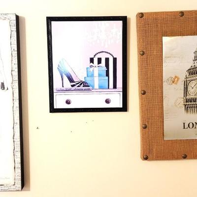 3 Pieces of Wall Art
