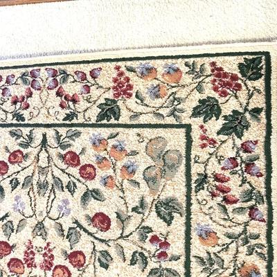 Flower Print Rug
