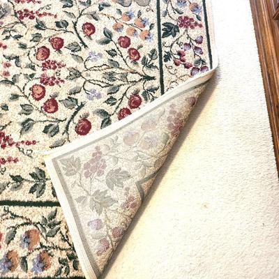 Flower Print Rug