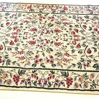 Flower Print Rug