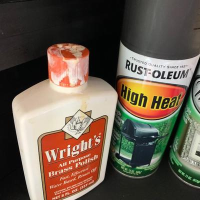 Household Products / Spray Paint Lot