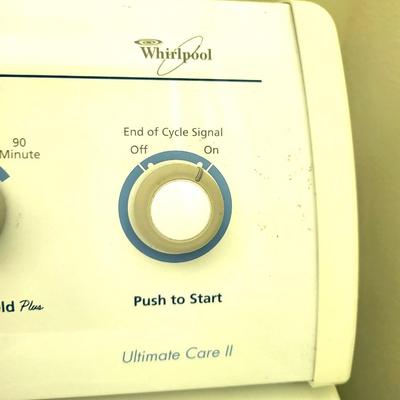 Whirlpool Commerical Quality Ultimate Care 2 Electric Washer and Dryer Set With Book Manuels