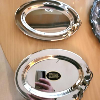Crystal/Silver Plate Lot, Some Waterford