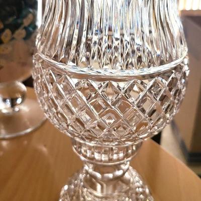 Crystal/Silver Plate Lot, Some Waterford
