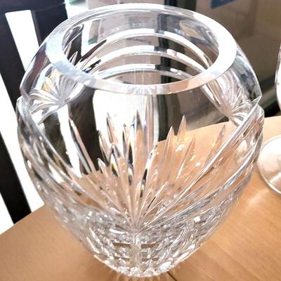 Crystal/Silver Plate Lot, Some Waterford