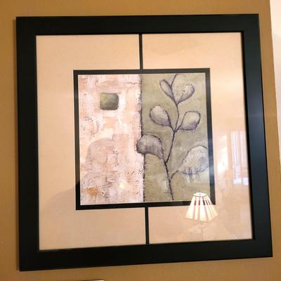 2 Pieces of Framed Wall Decor