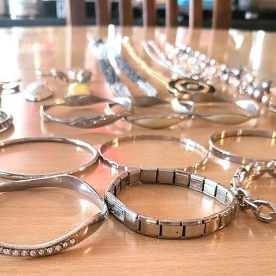 Costume Jewelry Lot with Sterling Silver Ring