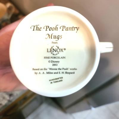 4 Lenox " Winnie the Pooh " Mugs